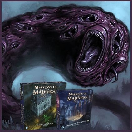 Mansions of Madness Gates of Arkham + Beyond the Threshold Bundle