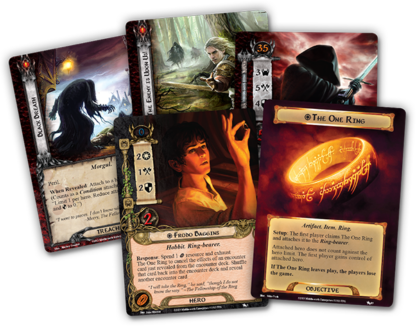 The Lord of the Rings LCG: The Black Riders Saga Expansion