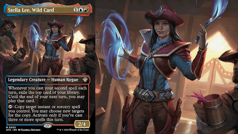 Stella Lee MTG Commander Deck Outlaws of Thunder Junction