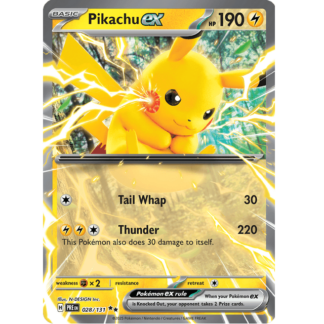 (PRE028) Pikachu EX