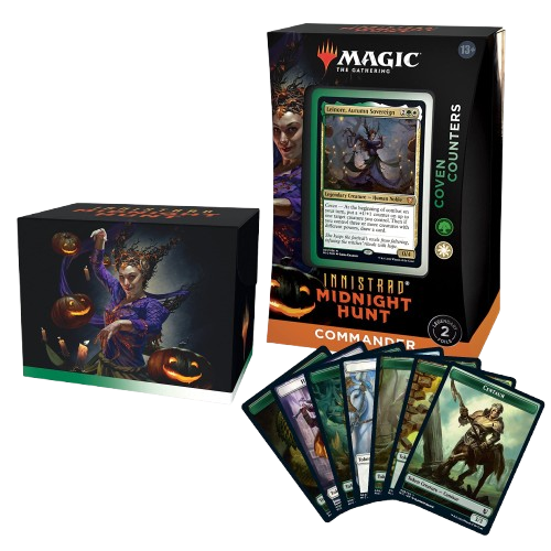 MTG: Midnight Hunt Coven Counters Commander Deck