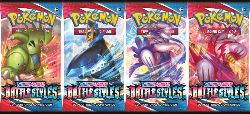 Pokémon Battle Styles Boosters
