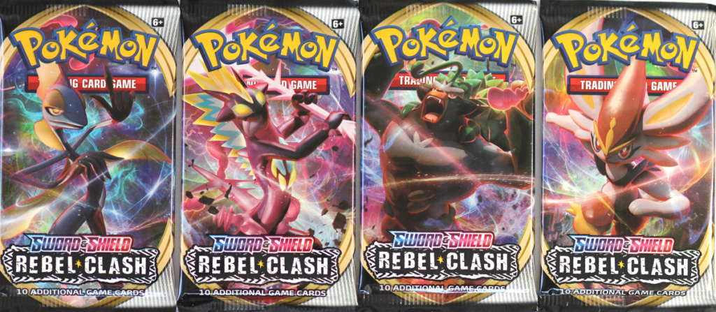 Rebel Clash Booster Packs Pokemon TCG