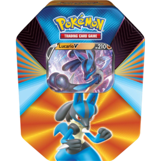 Pokémon TCG LUCARIO V Forces Tin