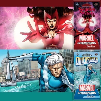 Marvel Champions LCG Maximoff Bundle (Scarlet Witch + Quicksilver)