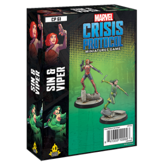 Marvel Crisis Protocol Sin & Viper