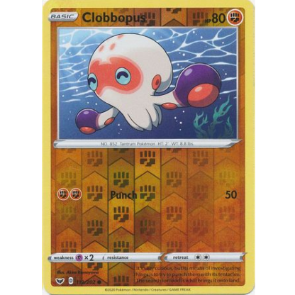 112/202  Clobbopus – Common Reverse Holo