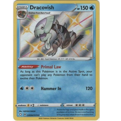 SV36/SV122 Dracovish – Shiny Rare