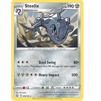 99/163 Steelix – Holo Rare