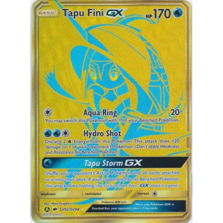 SV92/SV94 Tapu Fini GX – Gold Secret
