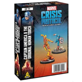Marvel Crisis Protocol: Captain America & Human Torch