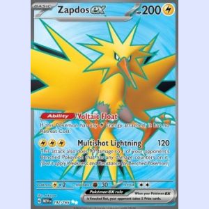 (MEW192) Zapdos EX