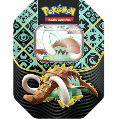 Pokémon TCG: Paldean Fates Tin (Great Tusk EX)