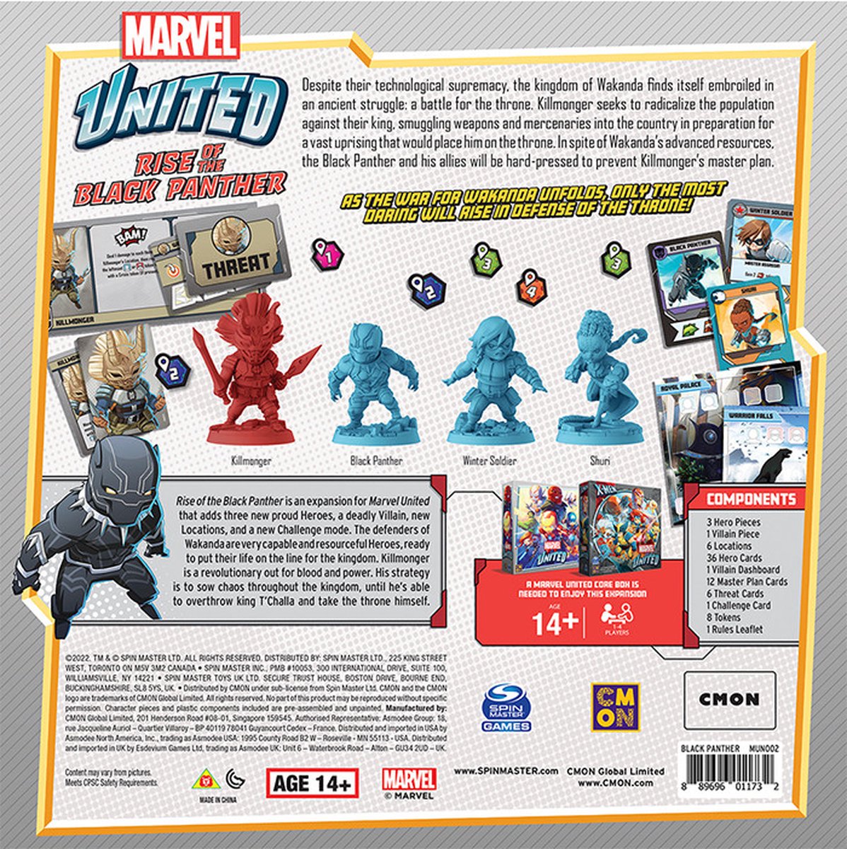 Marvel United NL Rise of the Black Panther | Games | bol