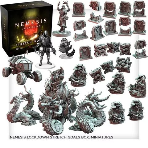 Nemesis: Lockdown Stretch Goals - Spelhuis