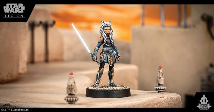 Amazon.com: Star Wars: Legion Ahsoka Tano Operative Expansion - Fulcrum Joins The Rebellion! Tabletop Miniatures Strategy Game for Kids and Adults, Ages 14+, 2 Players, 3 Hour Playtime, Made by Atomic Mass