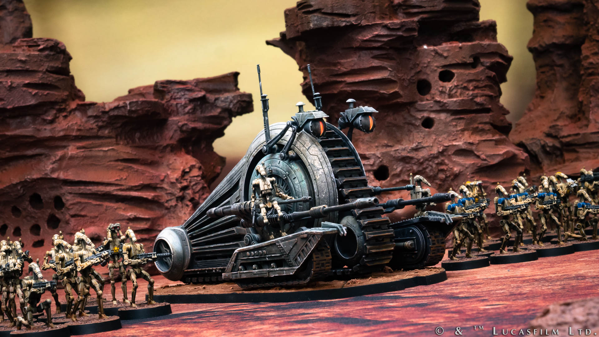 Sorastro's Painting on X: "Hello! Do you like a nice bit of texture and some tonal variation? Then you might enjoy this next episode in the Star Wars: Legion painting series, which