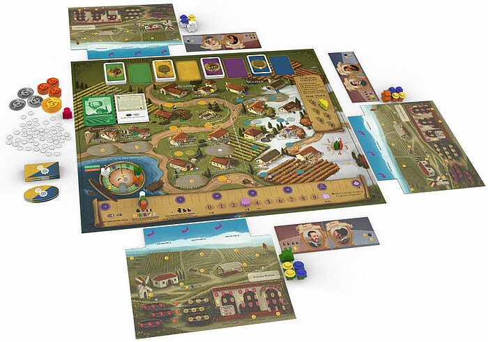 Viticulture ā Viticulture World - Feuerland Spiele