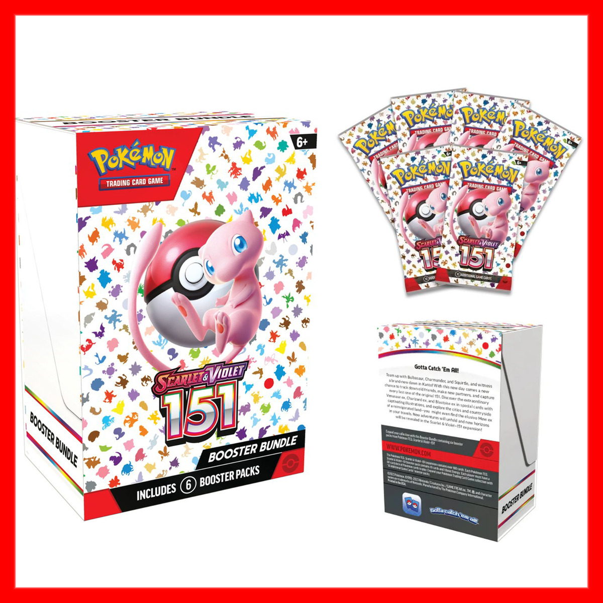 Pokemon Scarlet & Violet 151 Booster Bundle Box Set - FACTORY SEALED POKÉMON TCG | eBay
