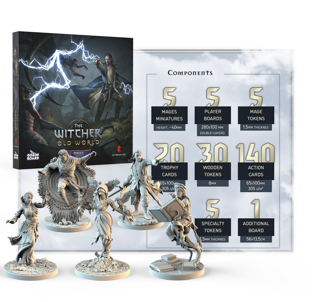 Go On Board The Witcher: Old World - Mages 73932 buy in the online store at Best Price | Frog.ee