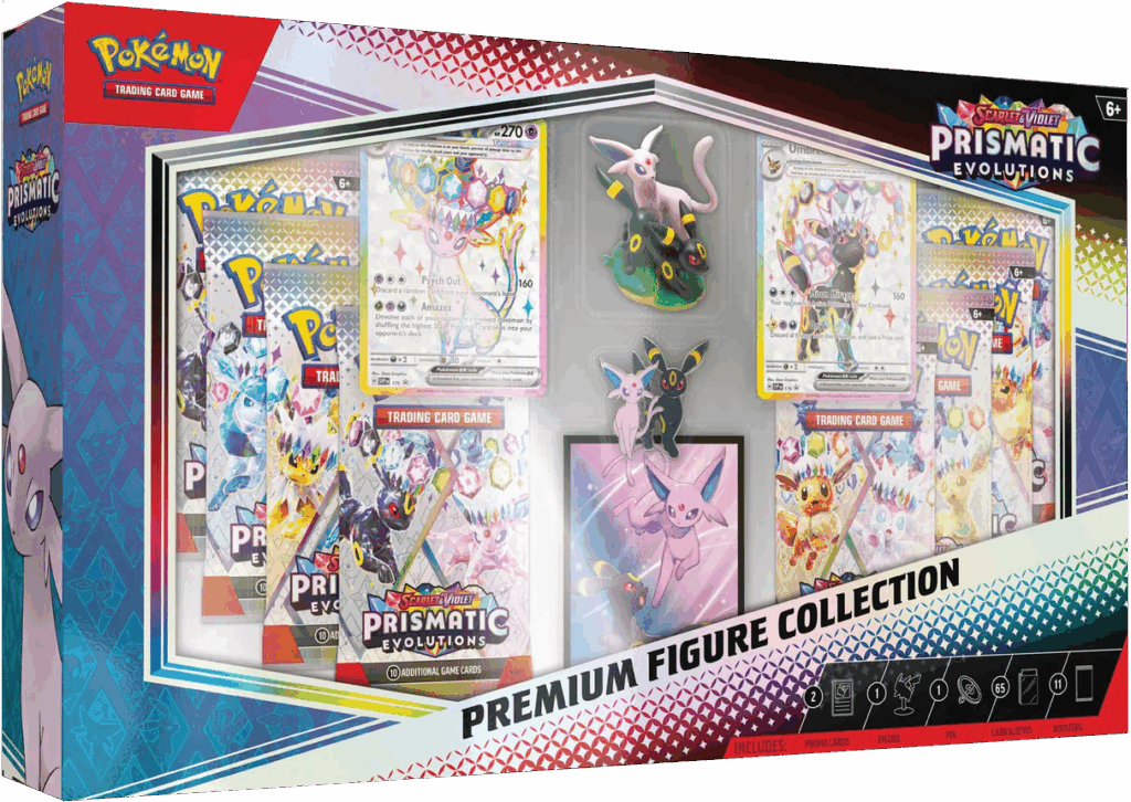 Prismatic Evolutions Figure Collection Pokemon TCG