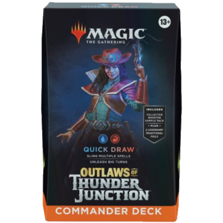 MTG Outlaws of Thunder Junction Commander Deck: Quick Draw