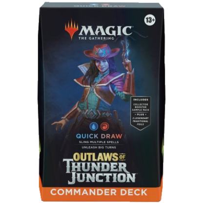 MTG Outlaws of Thunder Junction Commander Deck: Quick Draw