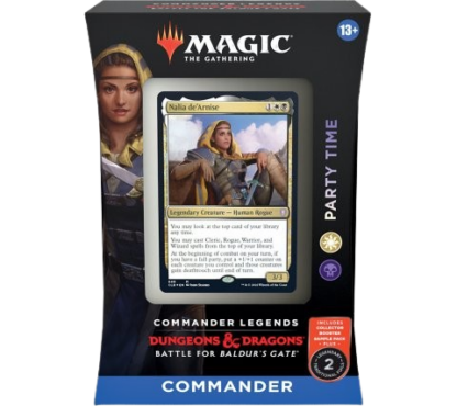 MTG Battle for Baldur's Gate: Party Time Commander Deck