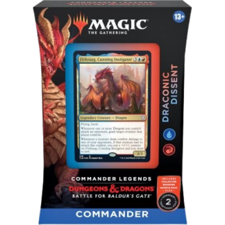 MTG Battle for Baldur's Gate: Draconic Dissent Commander Deck