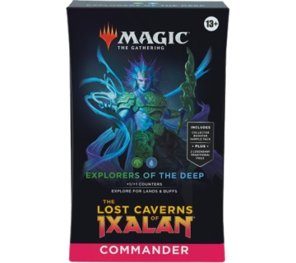 MTG The Lost Caverns Of Ixalan Commander Deck: Explorers of the Deep