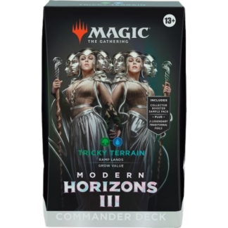 MTG Modern Horizons 3 Commander Deck: Tricky Terrain