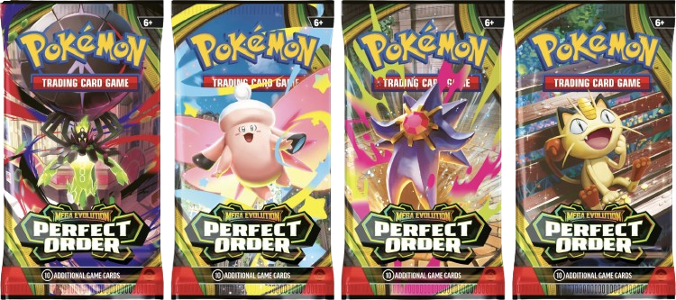Pokemon Perfect Order Booster Packs