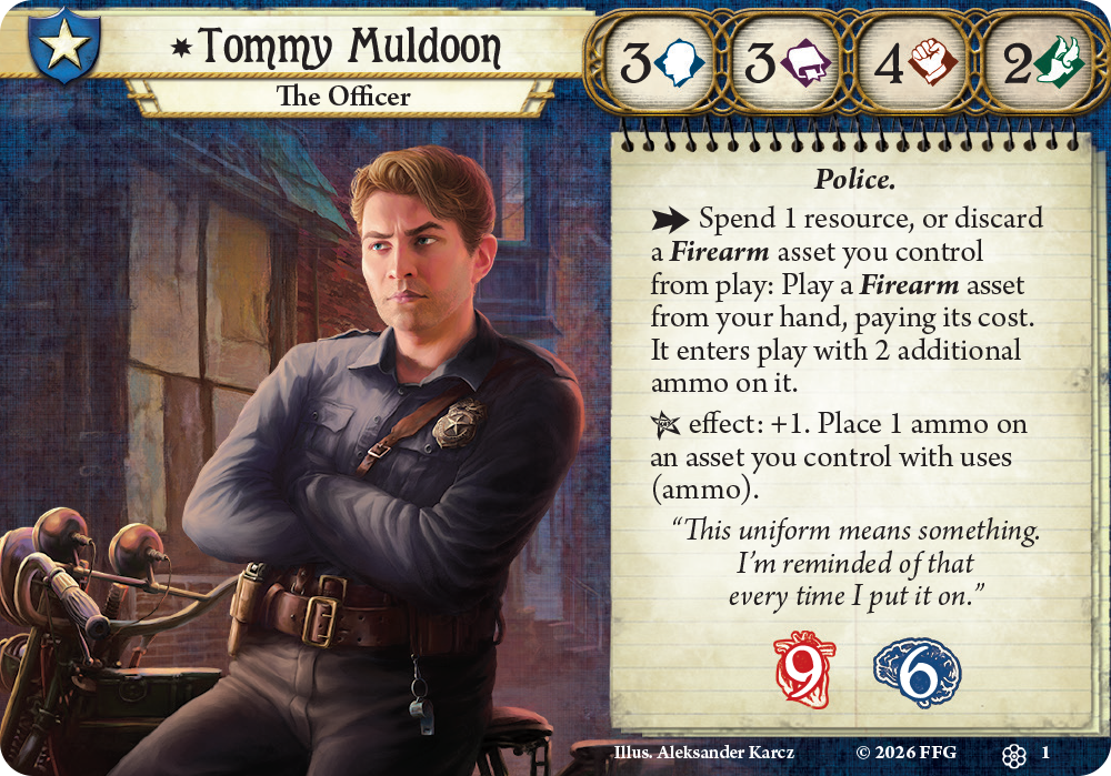 Arkham Horror LCG Tommy Muldoon Starter Deck