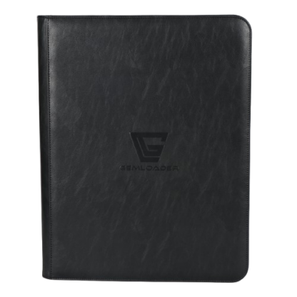 Gemloader Toploader Map (216 Pocket - Black)