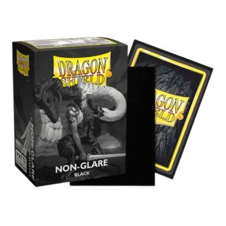 Dragon Shield Sleeves - Matte NonGlare Standard - Black V2