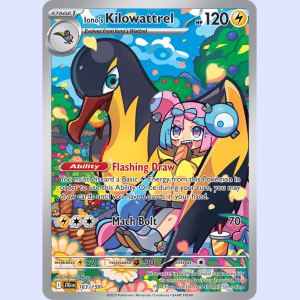 (JTG163) Iono's Kilowattrel