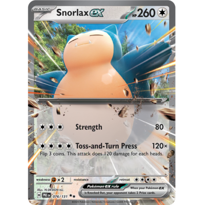 (PRE076) Snorlax EX