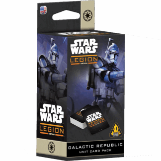 Star Wars Legion: Galactic Republic Unit Card Pack - verwacht oktober