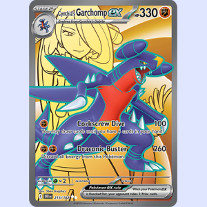 (DRI215) Cynthia's Garchomp ex