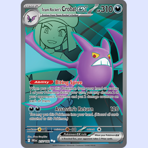 (DRI217) Team Rocket's Crobat ex