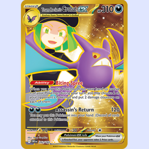 (DRI242) Team Rocket’s Crobat ex