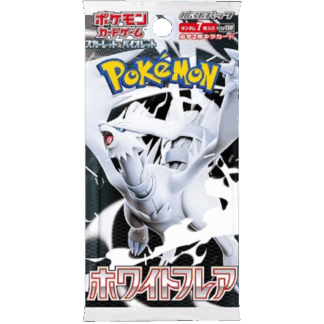 White Flare Booster Pack Pokemon Japanese