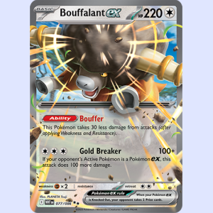 (WHT 077) Bouffalant ex