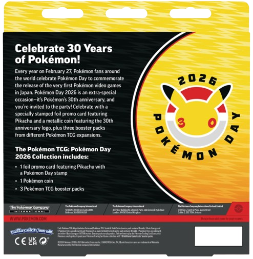 Pokémon TCG: Pokémon Day 2026 Collection