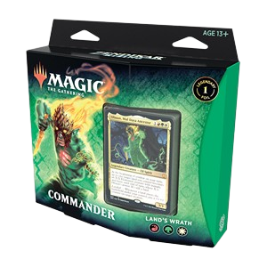 MTG Zendikar Rising Land Wrath Commander Deck